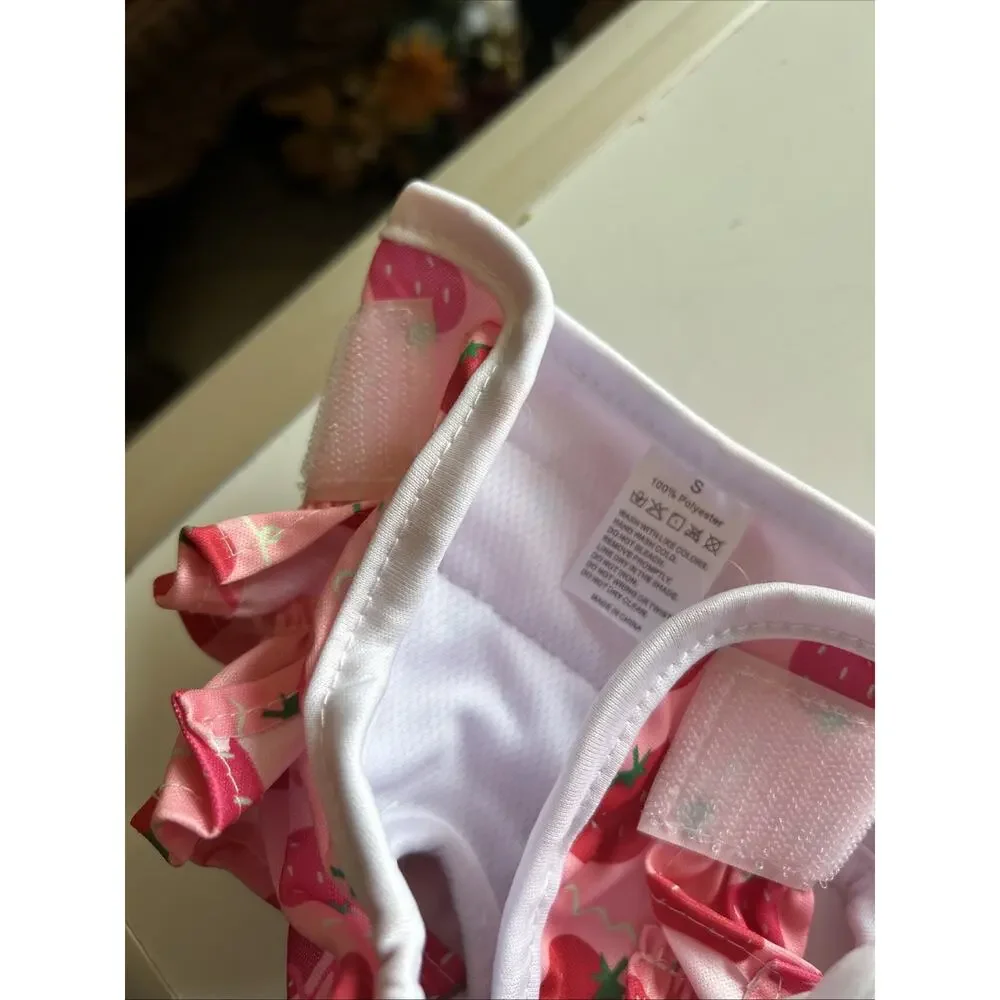 Washable Dog Diapers Female 3 Pack Reusable Highly Absorbent Doggie Diaper, F...
